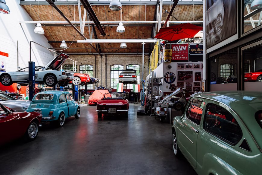 garage image close up