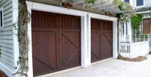 A garage door can protect your home from strong winds