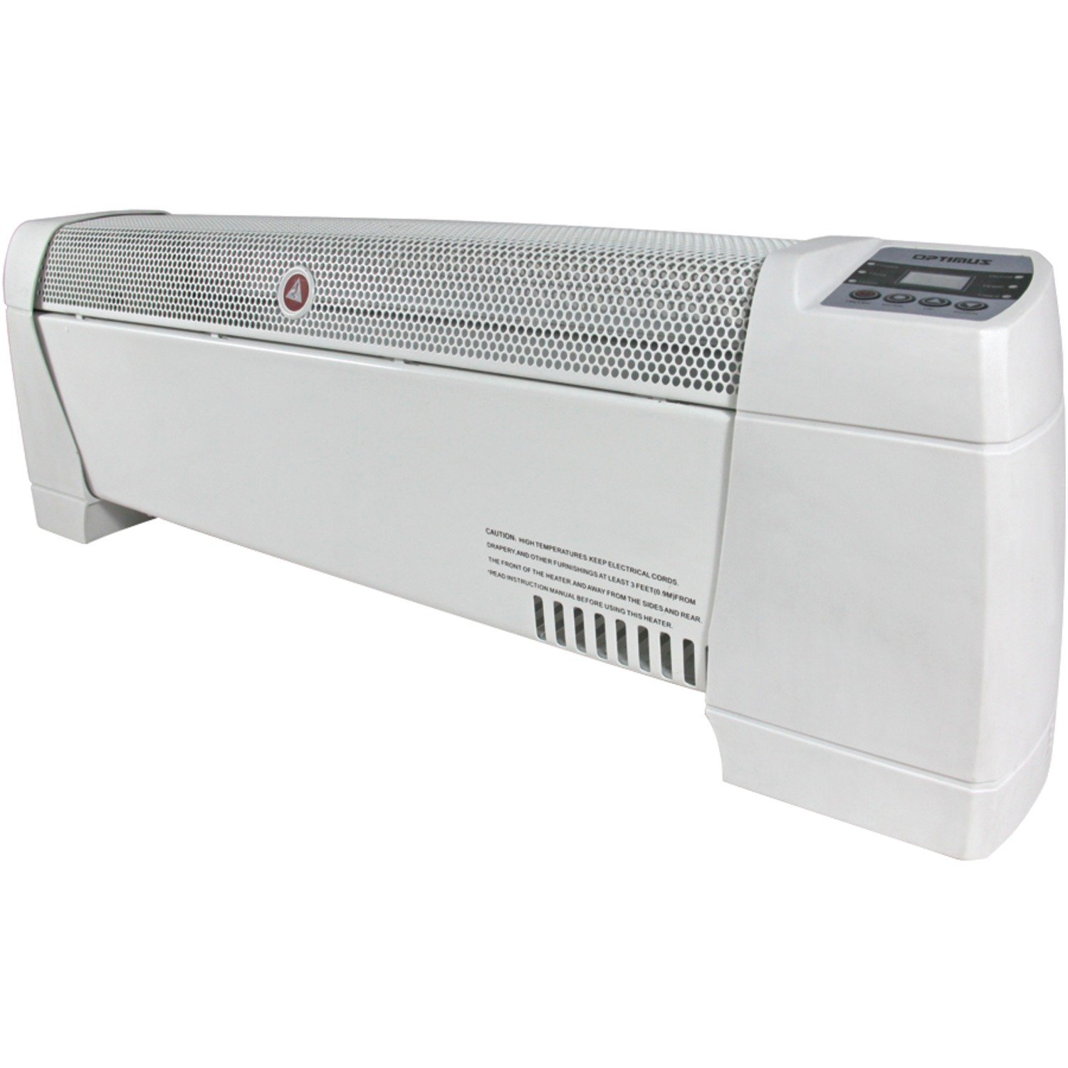 built-in convection heater