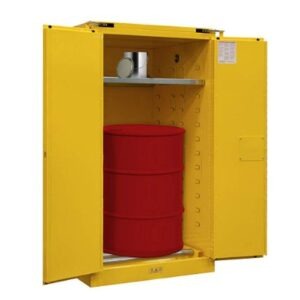 Flammable Storage, 55 Gallon, self Close