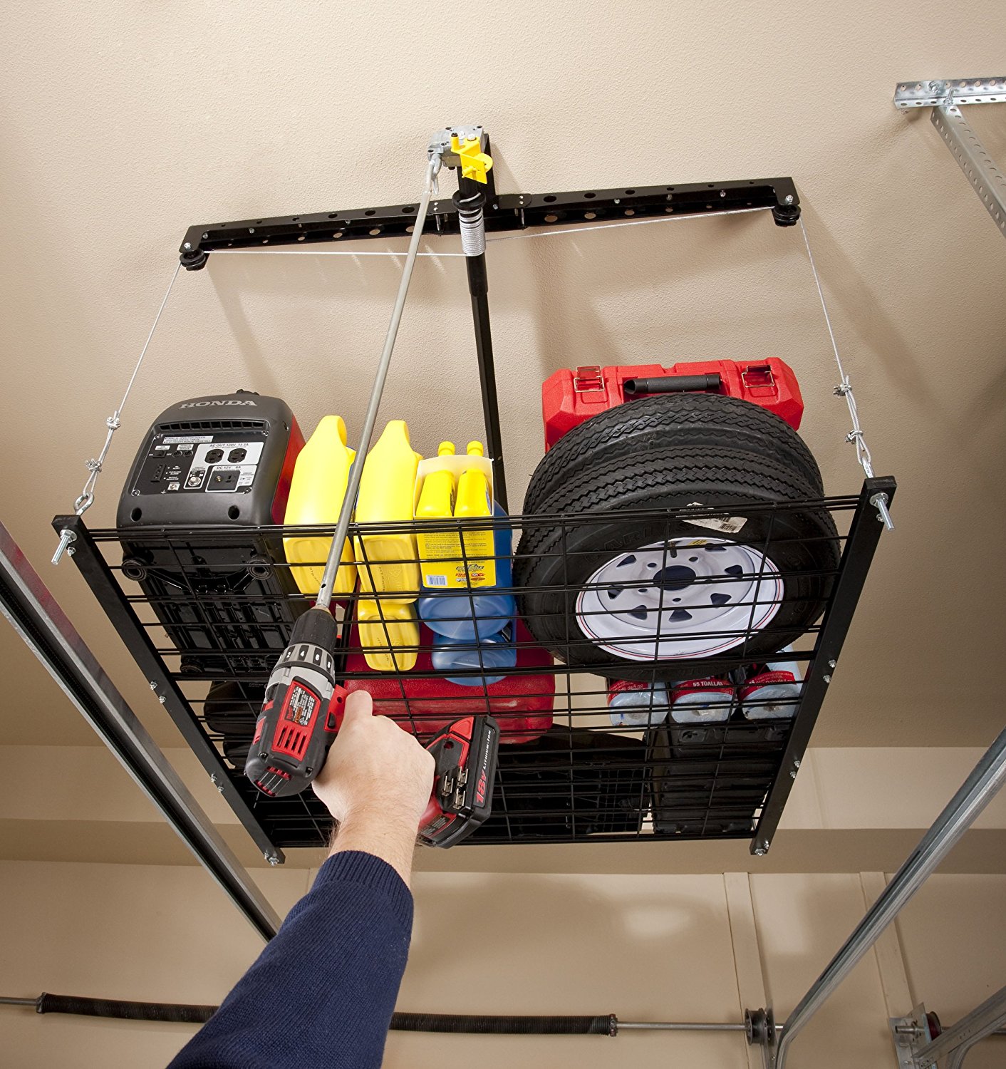 Garage Ceiling Storage Systems Diy Easy Craft Ideas