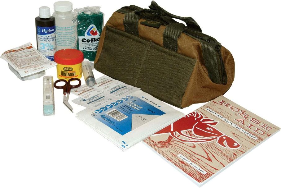 First Aid Kit for Horses.